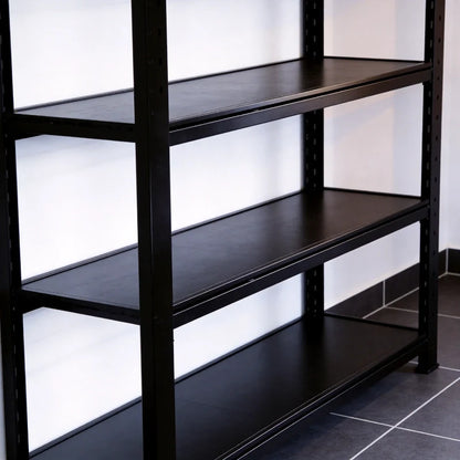 Industrial Garage Shelving, Heavy Duty Storage Shelves, Adjustable Metal Shelving for Basement Warehouse