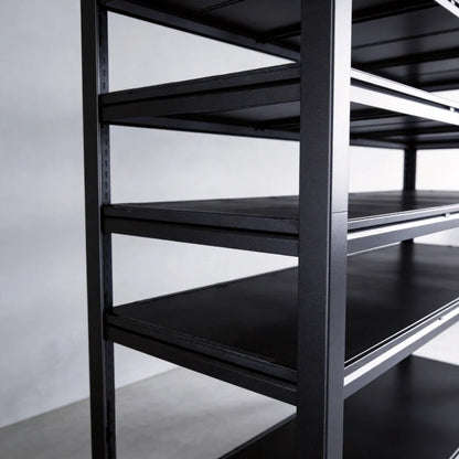 Industrial Garage Shelving, Heavy Duty Storage Shelves, Adjustable Metal Shelving for Basement Warehouse