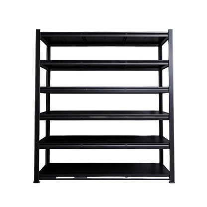 Industrial Garage Shelving, Heavy Duty Storage Shelves, Adjustable Metal Shelving for Basement Warehouse